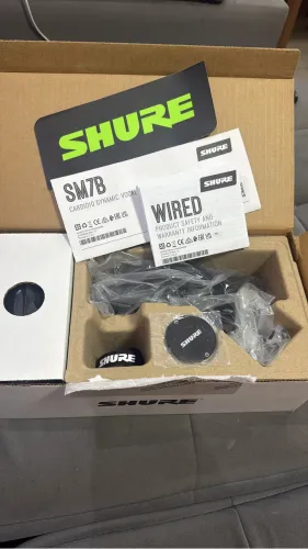 Microfone Shure SM7B - Profissional.