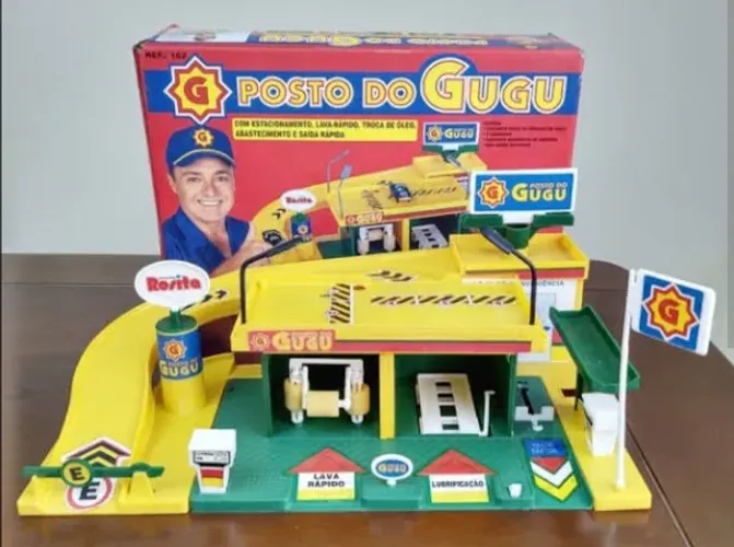 BRINQUEDO POSTO DO GUGU ANOS 90 (USADO)