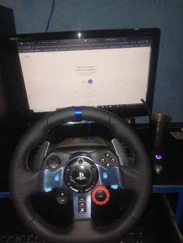 Volante G29 Com Câmbio Zero Lacrado Completo !