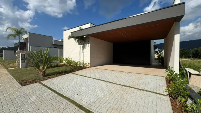 Casa térrea em Condomínio de Alto Padrão em Atibaia - Condomínio Ecoville Residencial Atib