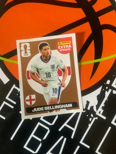 Figurinha copa do mundo 2022 jude bellingham em perfeito estado(negociar)