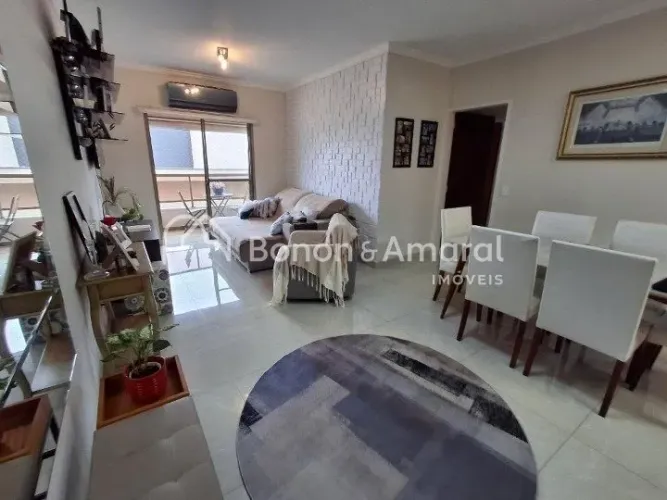 Apartamento à venda com Varanda Gourmet e 3 quartos - Nova Campinas