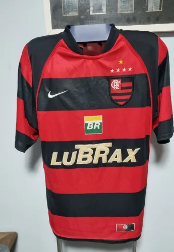 Camisa Flamengo Nike Lubrax Oficial 