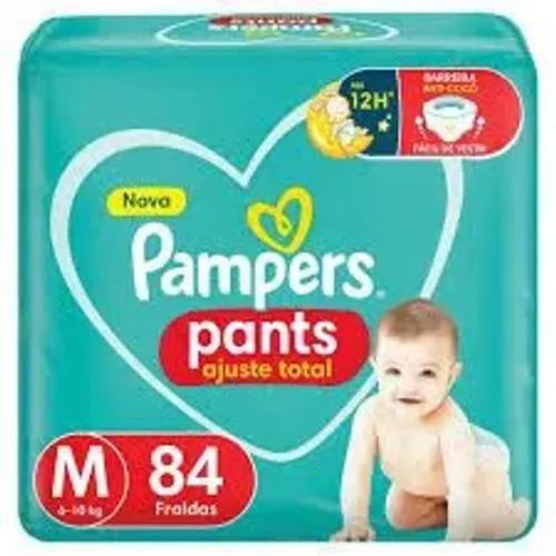 Pacotes fraldas Pampers M e G