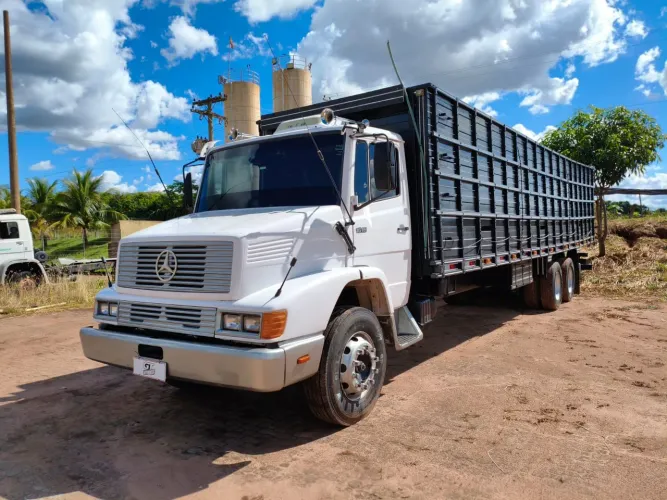 CAMINHÃO MERCEDES BENS 1618 BOIADEIRO TRUCK 1991/91 IMPECÁVEL!