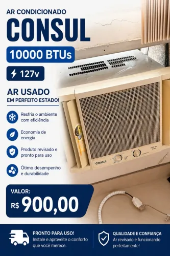 Ar condicionado Consul 10000 BTUs