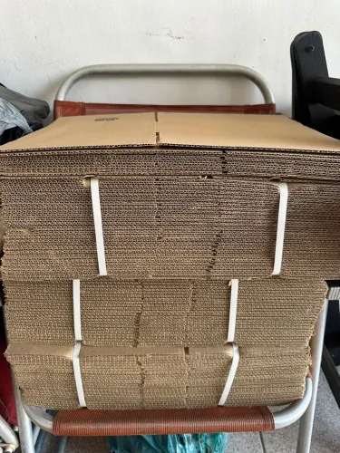 Lote de 80 caixas de papelão