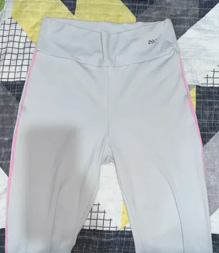 Calça cinza de academia M