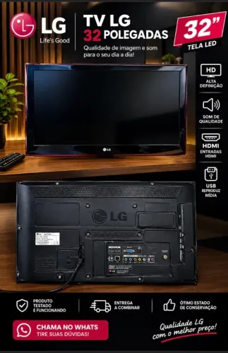 TELEVISÃO LG32 POLEGADAS