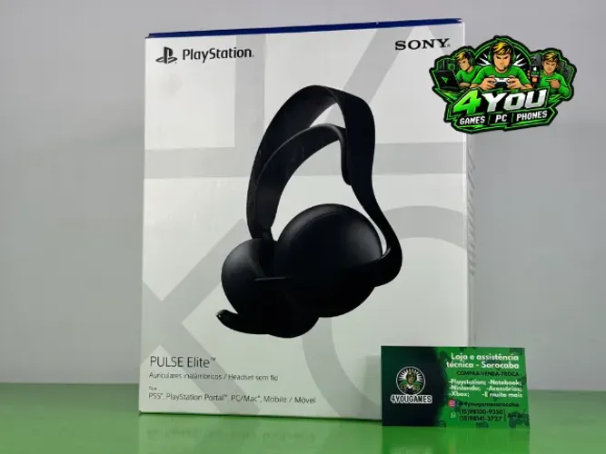  PULSE ELITE WIRELESS HEADSET - NOVO E LACRADO - LOJA FISICA