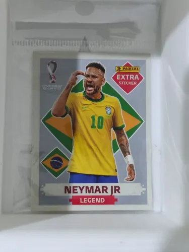 Figurinhas legend Neymar prata