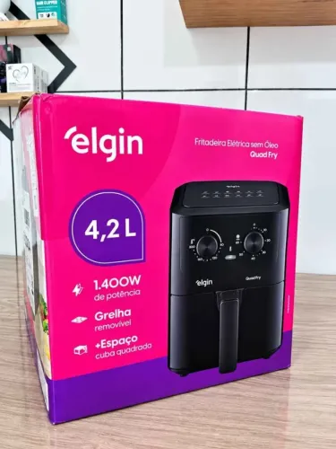 Fritadeira Eletrica Air Fryer Antiaderente Nova 