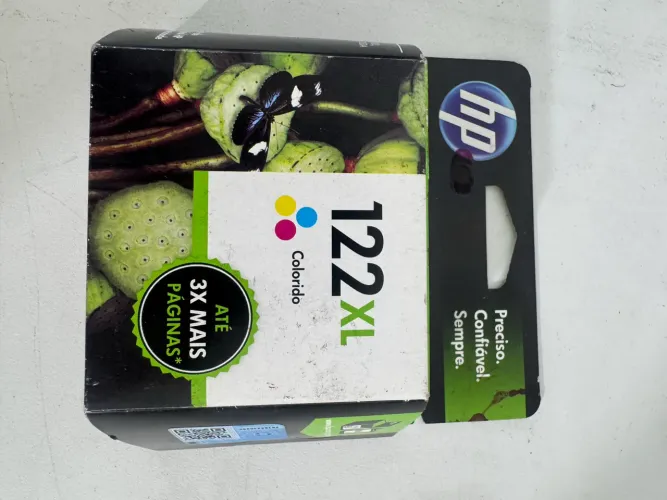 Cartucho HP original 122xl color vencido 04/2024