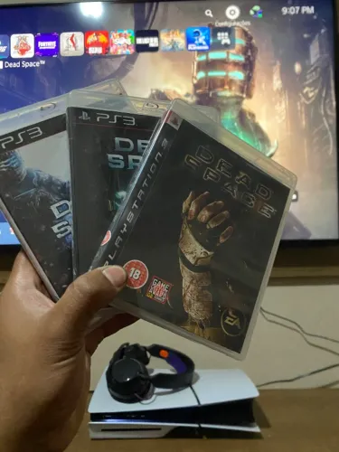 Saga dead space ps3 com todos manuais e encartes