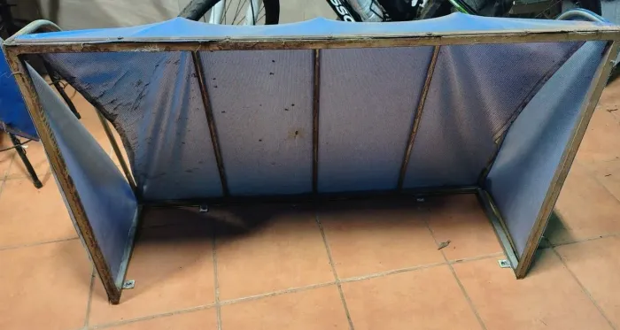 Toldo de ferro