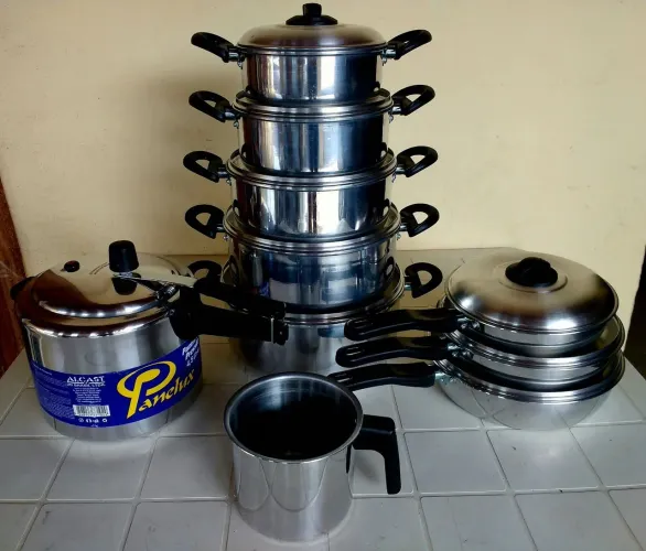 Leiteira, Frigideiras Com Mais Panelas, Kit 10 Peças 