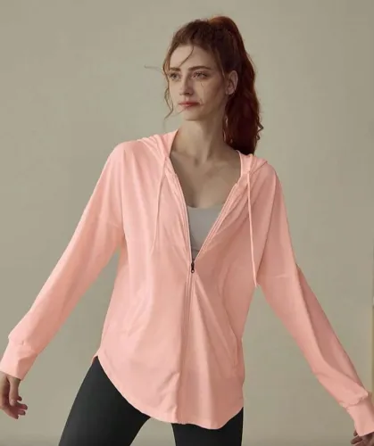 Corta vento feminino jaqueta academia malhar