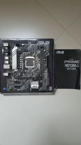 PLACA MÃE ASUS PRIME H510M-A, CHIPSET H510, INTEL LGA 1200, MATX, DDR4