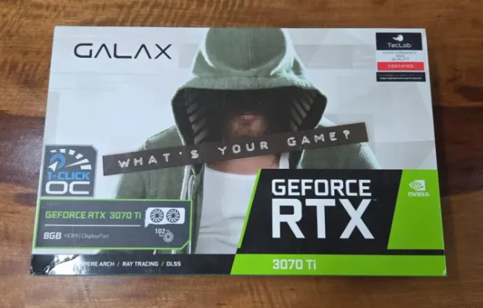 RTX 3070ti Galax Dual Revisada