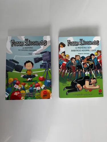 2 livros futebolíssimos