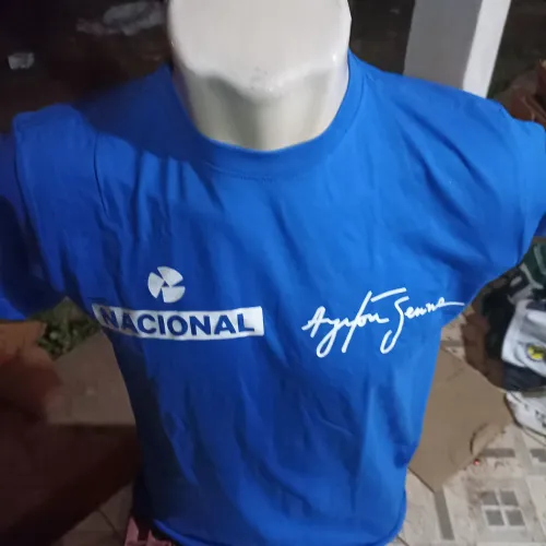 camisa do Ayrton Senna nacional