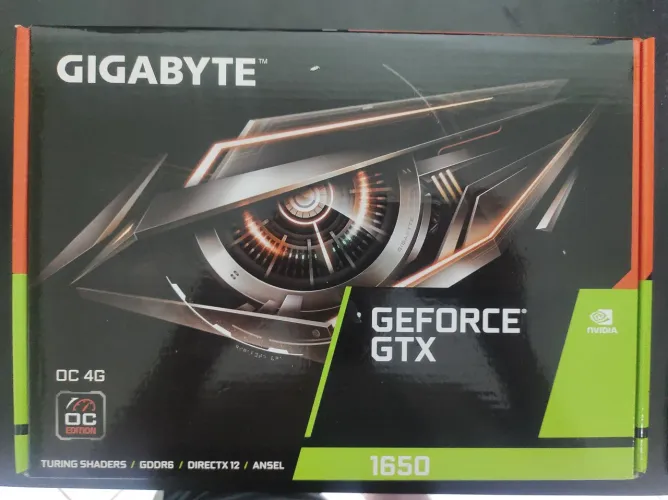 GTX 1650 4gb gigabyte