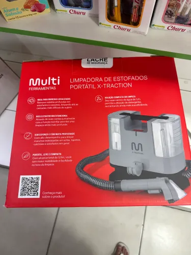 LIMPADOR DE ESTOFADOS PORTÁTIL X-TRACTION