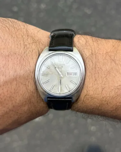 relógio seiko 5 automático dress watch vintage original