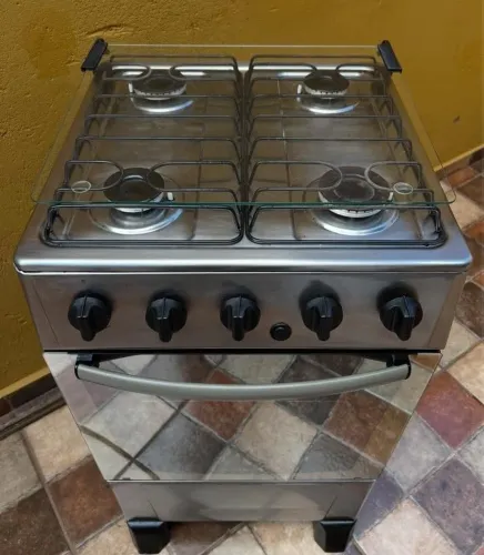 Fogão espelhado funcionando barato