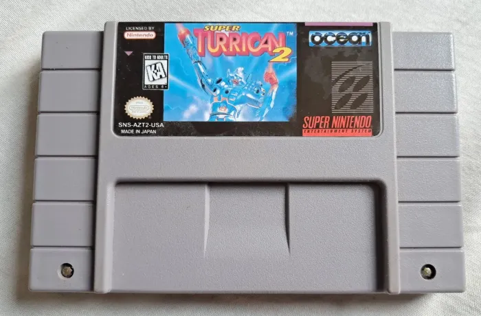Super Turrican 2 Original Super Nintendo