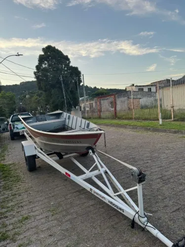 Barco de alumínio 4 metros