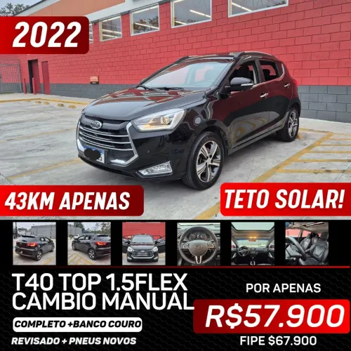 JAC T40 Plus 1.5 Jet Flex 16V 5P MEC 2022