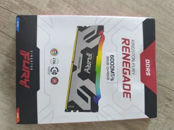 Memória DDR5 Kingston Renegade 96GB (2x48GB) 6000mhz