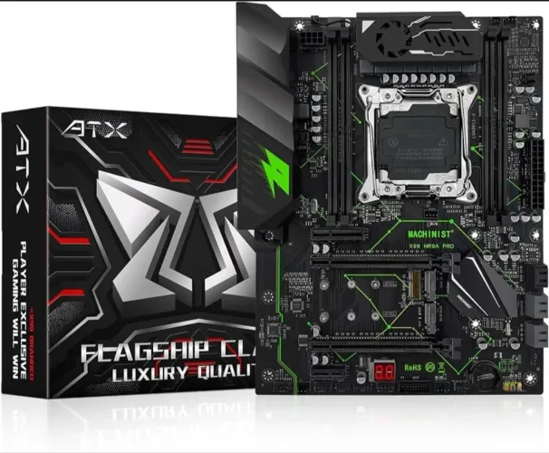 Placa mãe x99 elite GAMING 8 SLOTS memória TPM 2.0