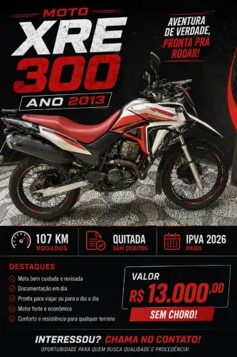 Vendo XRE 300