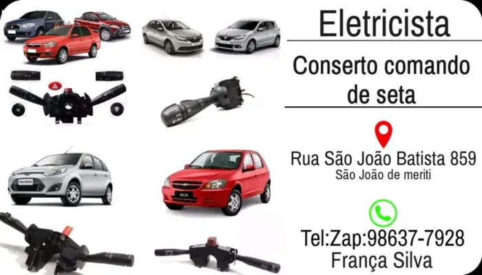 Comando de seta fiat ford renalt e gm conserto e vende a base de troca já instalado 