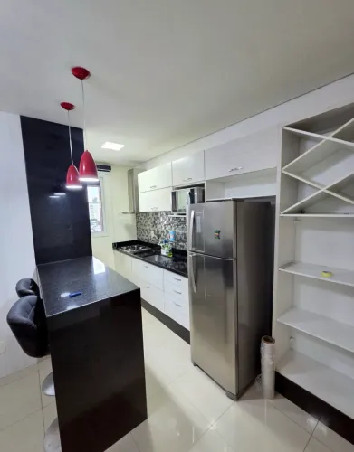 VIEIRALVES- FLAT SPACE RESIDENCE MOBILIADO COM VARANDA