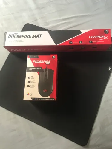 Kit Mouse e Mousepad HyperX Pulsefire