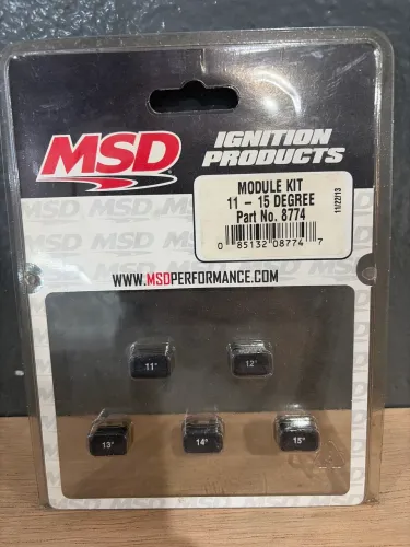 Kit Módulos Chips de Retardo de Ignição MSD 8774 (11-15 Graus) Novo