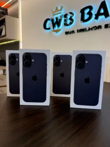 iPhone 17 256GB Black - NOVO LACRADO - LOJA FÍSICA