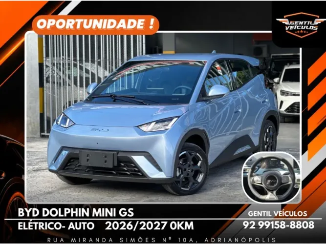 BYD Dolphin Mini (Elétrico) 2027