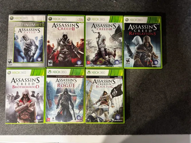 Coleção Assassin?s Creed Xbox 360