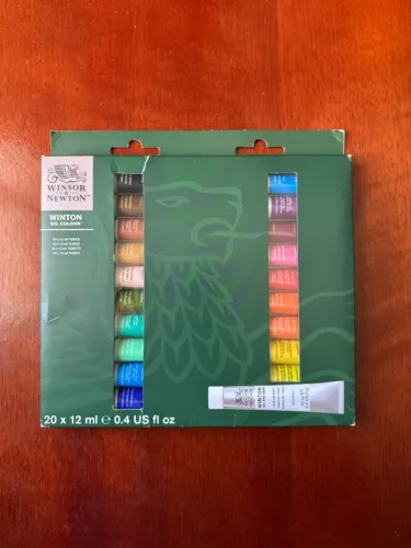 Tinta a óleo Winsor & Newton Winton 12ml 20 Unidades