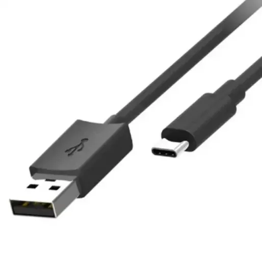 Cabo USB A x USB C e Cabo Auxiliar P2 x P2 - Novos