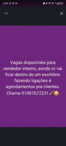 Vagas de emprego 