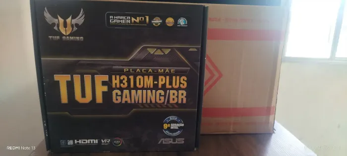 Kit Intel i7 8700 + placa mãe H310M tuf gamer + memória 2666 fury