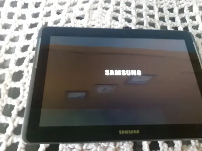 Tablet samsung funcionando no estado