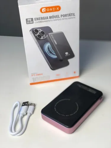 Carregador portátil por indução 22,5w