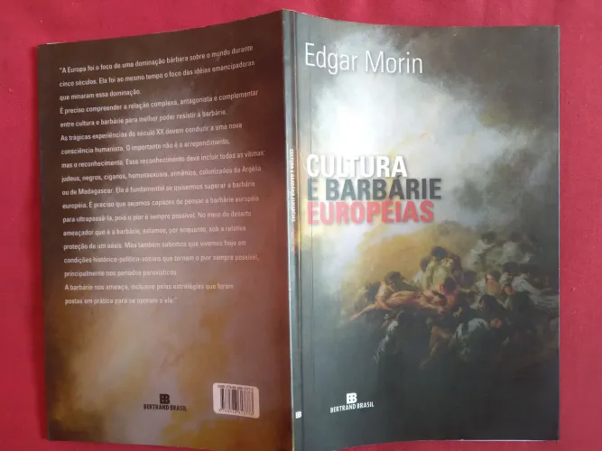 LIVRO CULTURA E BARBÁRIE EUROPÉIAS - EDGAR MORIN S