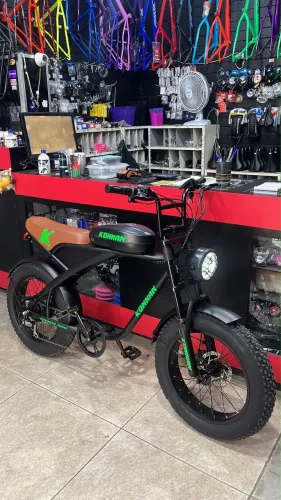 Bicicleta elétrica 750 potência